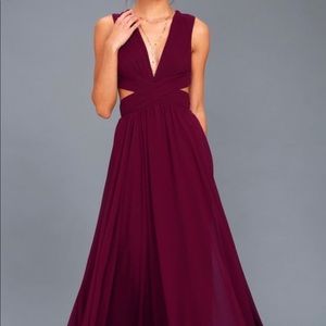 Lulus VIVID IMAGINATION MAXI DRESS